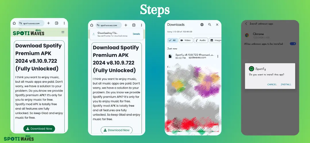 Download Spotify Premium APK