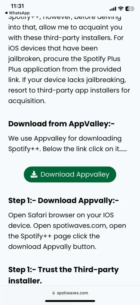 Spotify++ IPA For IOS Download (100% No Jail Break){spotiwaves.com}