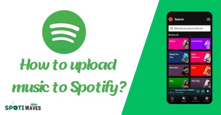 How to upload music to Spotify?