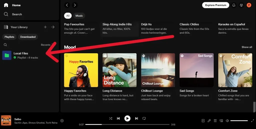 How to upload music to Spotify from your desktop?