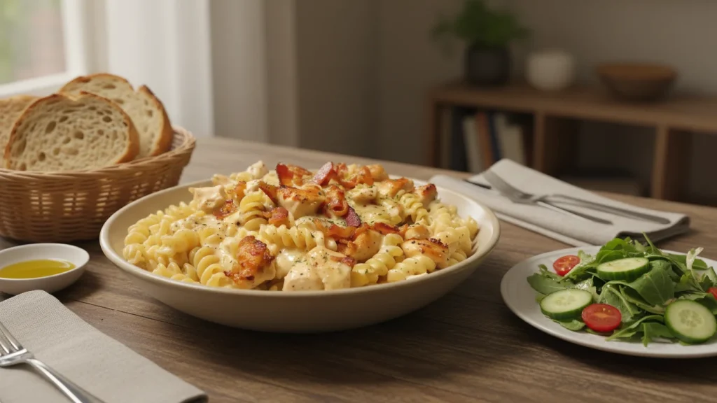 Chicken Bacon Ranch Pasta – Easy, Creamy, and So Delicious 5 Chicken Bacon Ranch Pasta