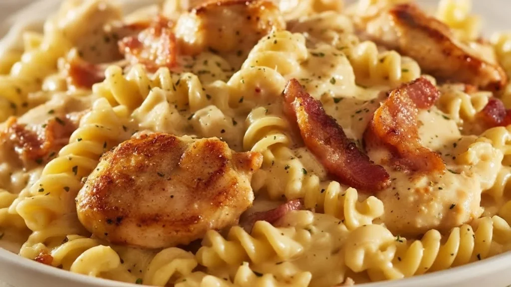 Chicken Bacon Ranch Pasta – Easy, Creamy, and So Delicious 1 Chicken Bacon Ranch Pasta