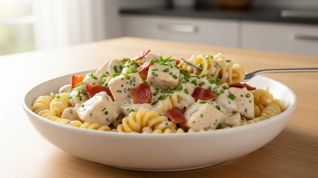 Chicken Bacon Ranch Pasta – Easy, Creamy, and So Delicious 8 Delicious Chicken Bacon Ranch Pasta