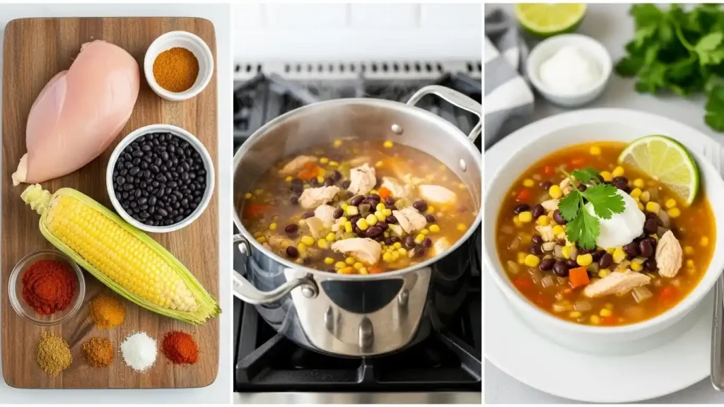 Homemade Chicken Tortilla Soup Recipe (Easy & Comforting) 3 Homemade Chicken Tortilla