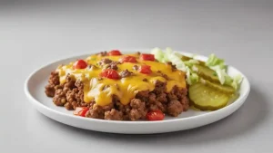 Easy Keto Cheeseburger Casserole for Family Dinners 6 Keto Cheeseburger Casserole
